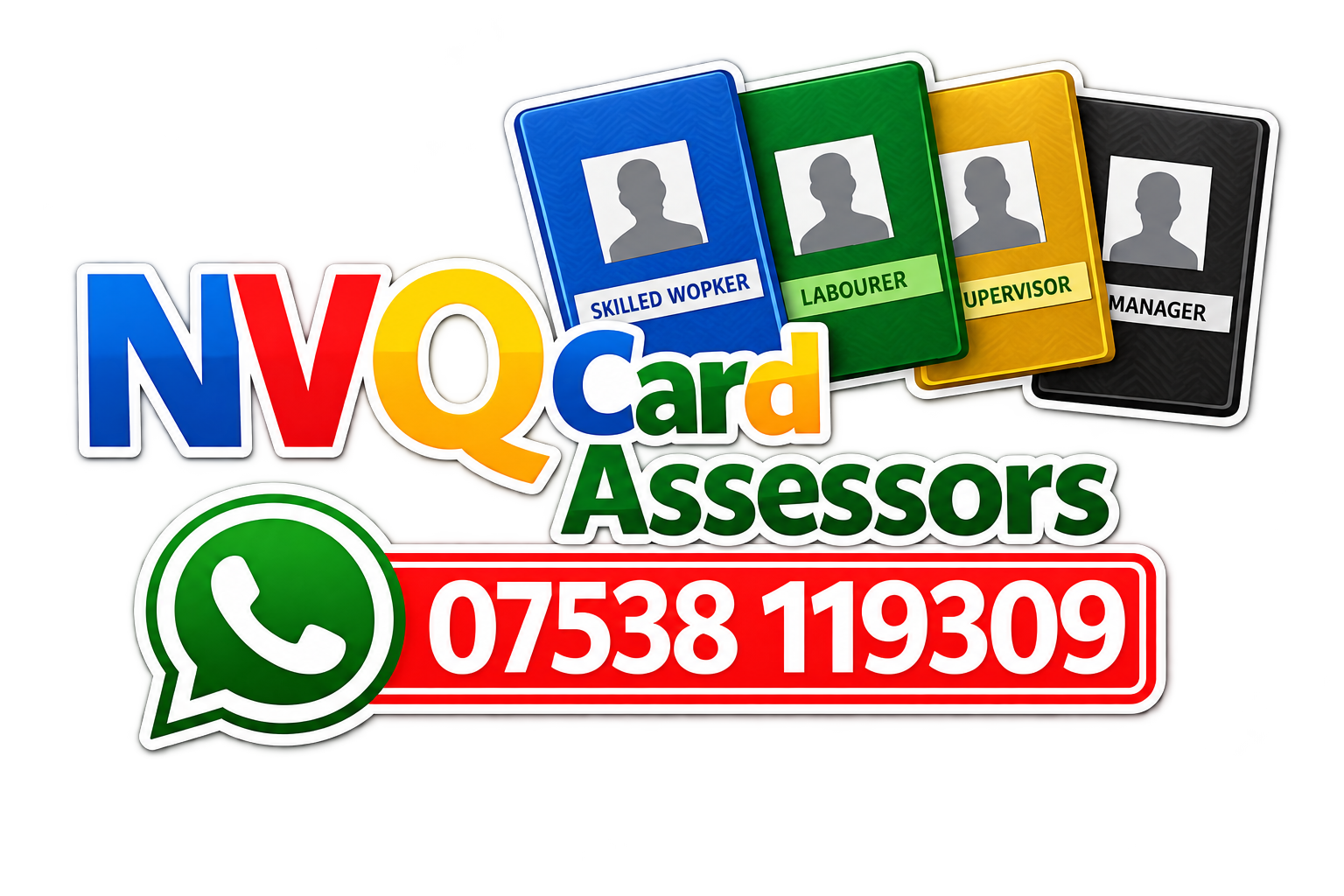NVQ Card Assessors — 07538 119309
